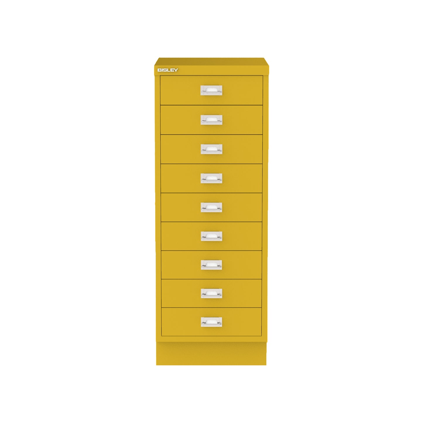 Bisley A3 Series MultiDrawer - A3 9 Drawer Filing Cabinet Yellow - Industrious Decor