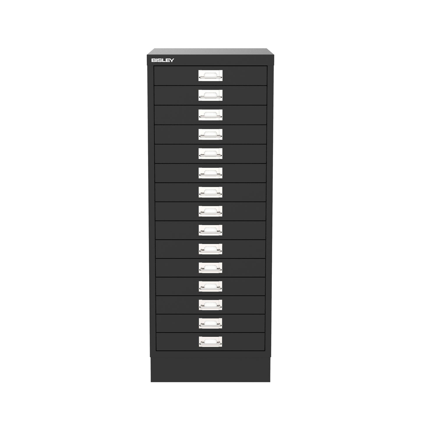 Bisley A3 Series MultiDrawer - A3 15 Drawer Filing Black - Industrious Decor
