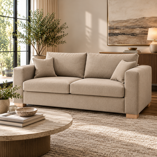 Carmen 2.5 Seater Sofa Bed - Industrious Decor