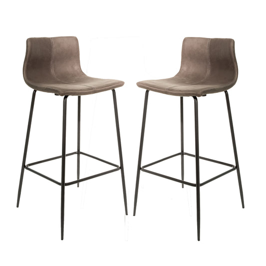 Moss Bar Stool - Sold in Pairs - Industrious Decor