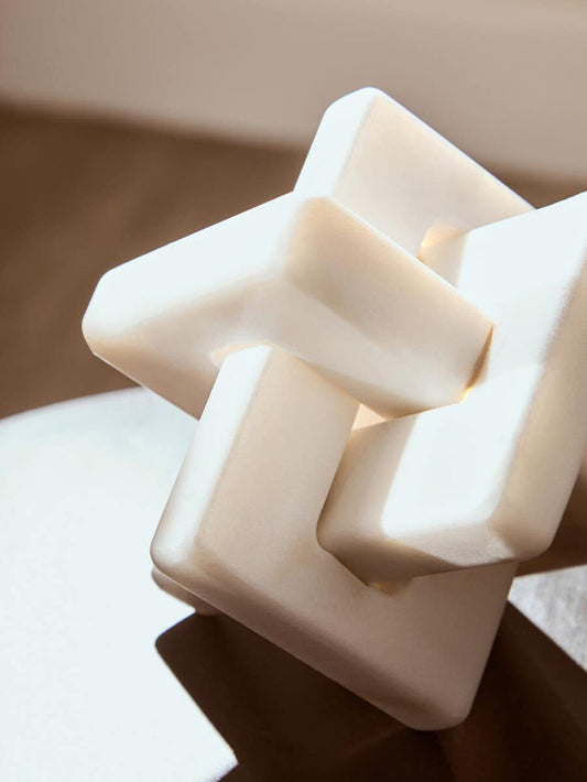 Nodo Marble Knot Sculpture - Industrious Decor