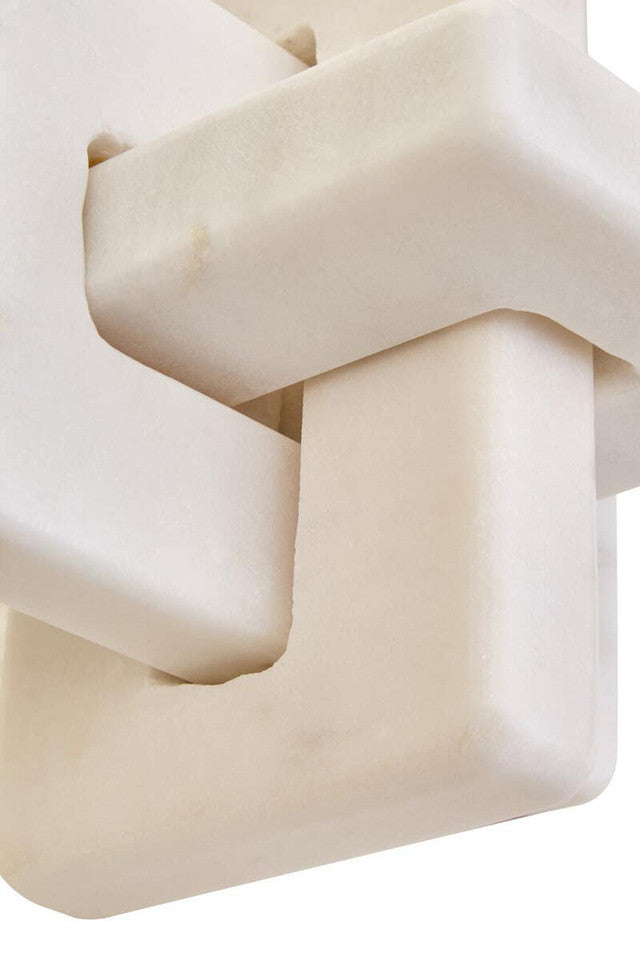 Nodo Marble Knot Sculpture - Industrious Decor