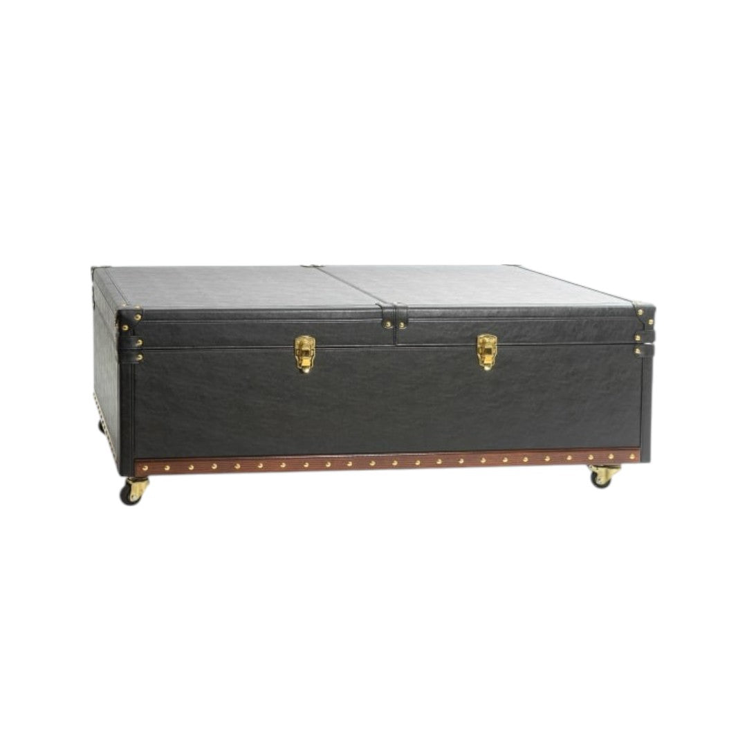 Orient Leather Coffee / Bar Table