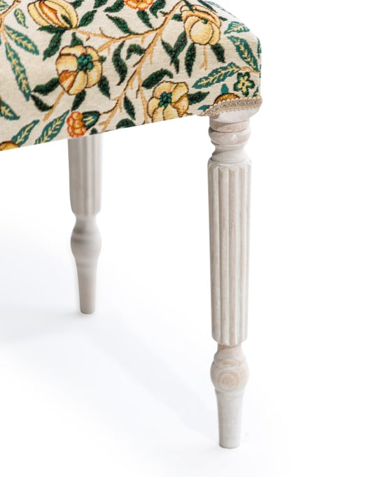 Sicilian Fruit Tapestry Bench