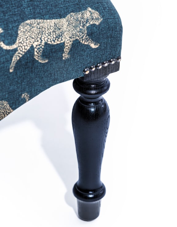 Leopard Printed Occasional Chair