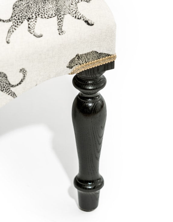 Leopard Printed Occasional Chair