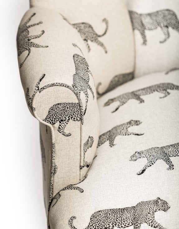 Leopard Printed Occasional Chair