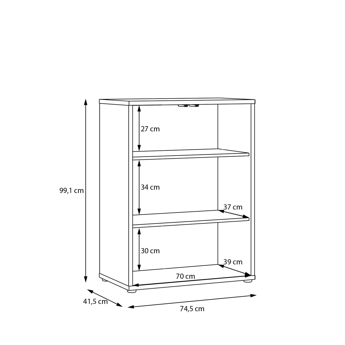 Bloc Tall 2 Door Cupboard in Sage Green - Industrious Decor