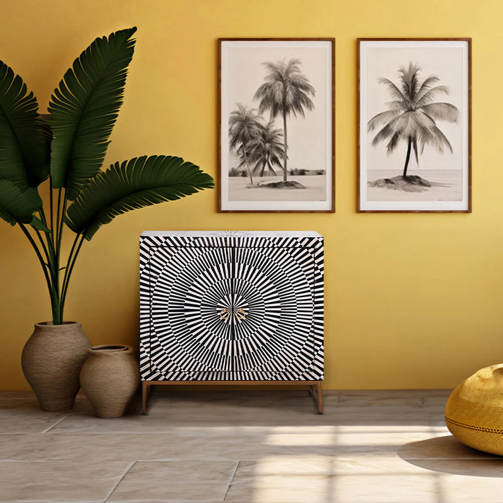 Op Art Cabinet