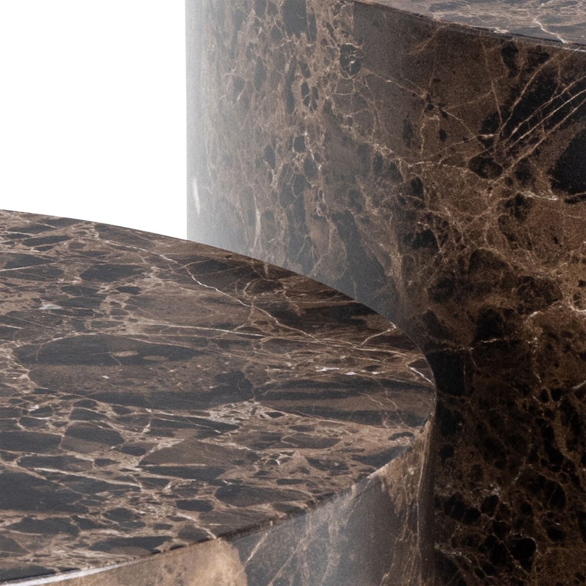 Round Coffee Table Set - Industrious Decor