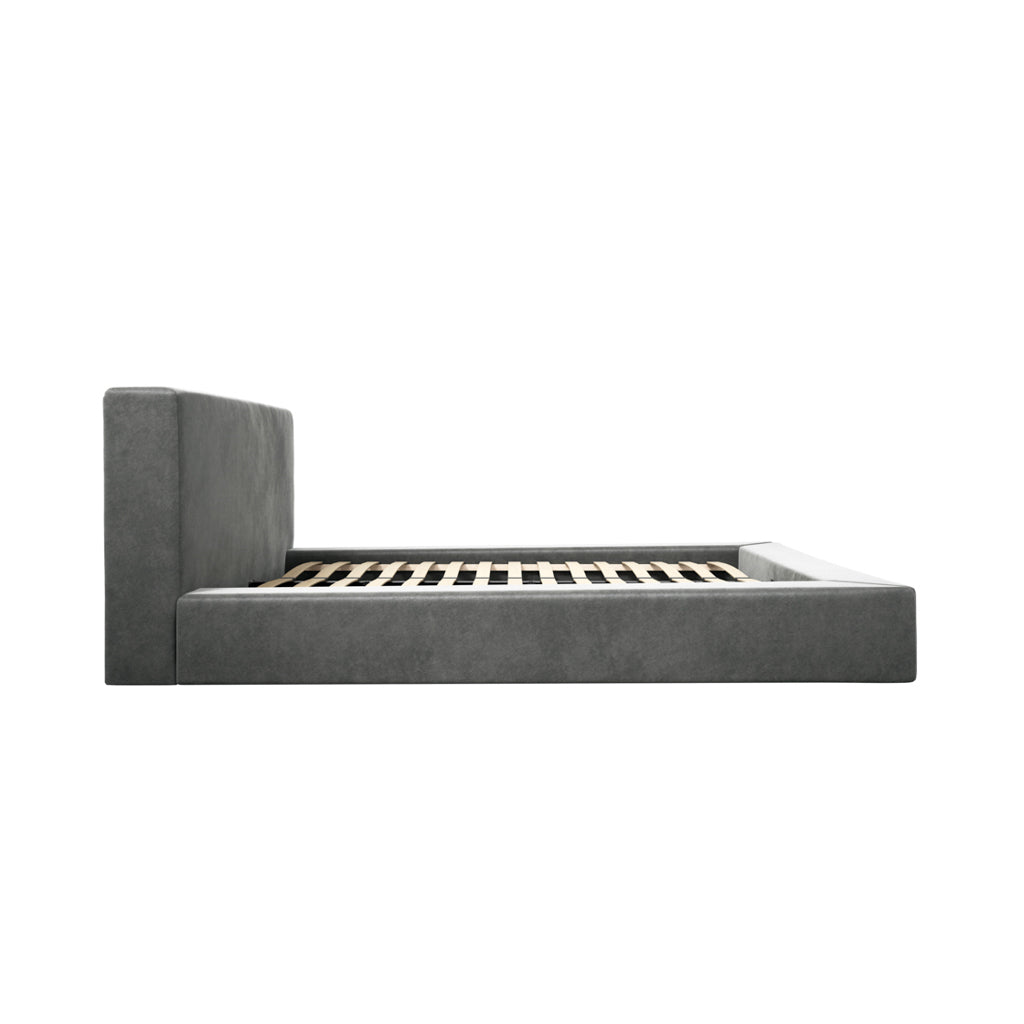 Bowery King Bed — Grey - Industrious Decor
