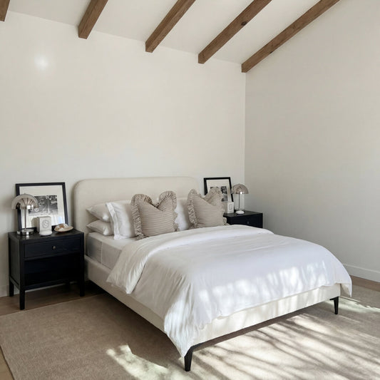 Rosa Upholstered Bedframe - Industrious Decor