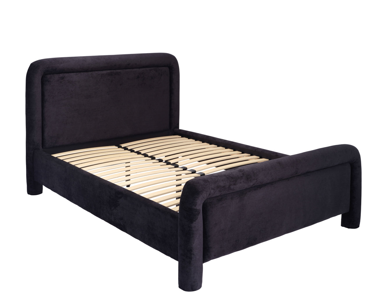 Barnaby Upholstered Bed Frame - Industrious Decor