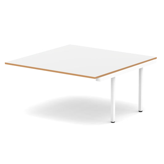 Vantage Plus 1600mm Square Boardroom Table Extension Kit 1600 White - Industrious Decor