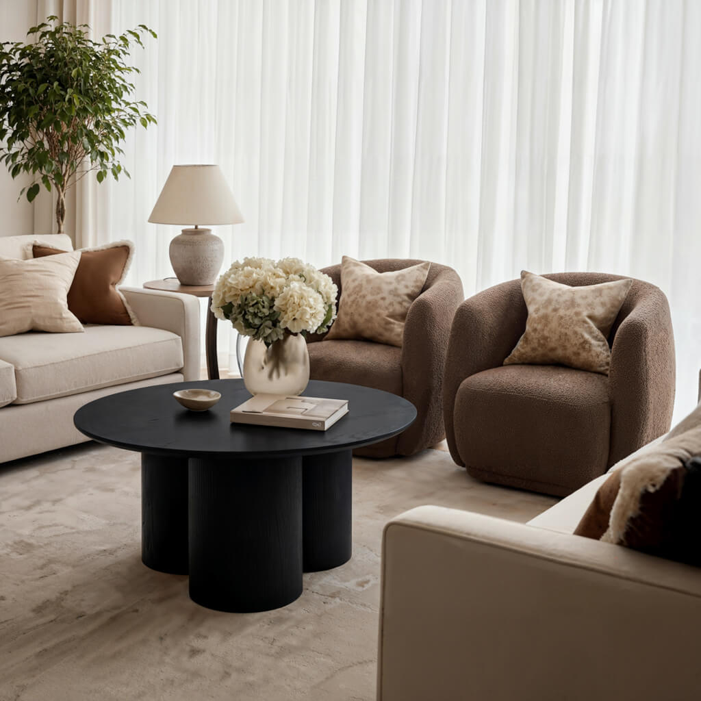 Bloor Coffee Table Black - Industrious Decor