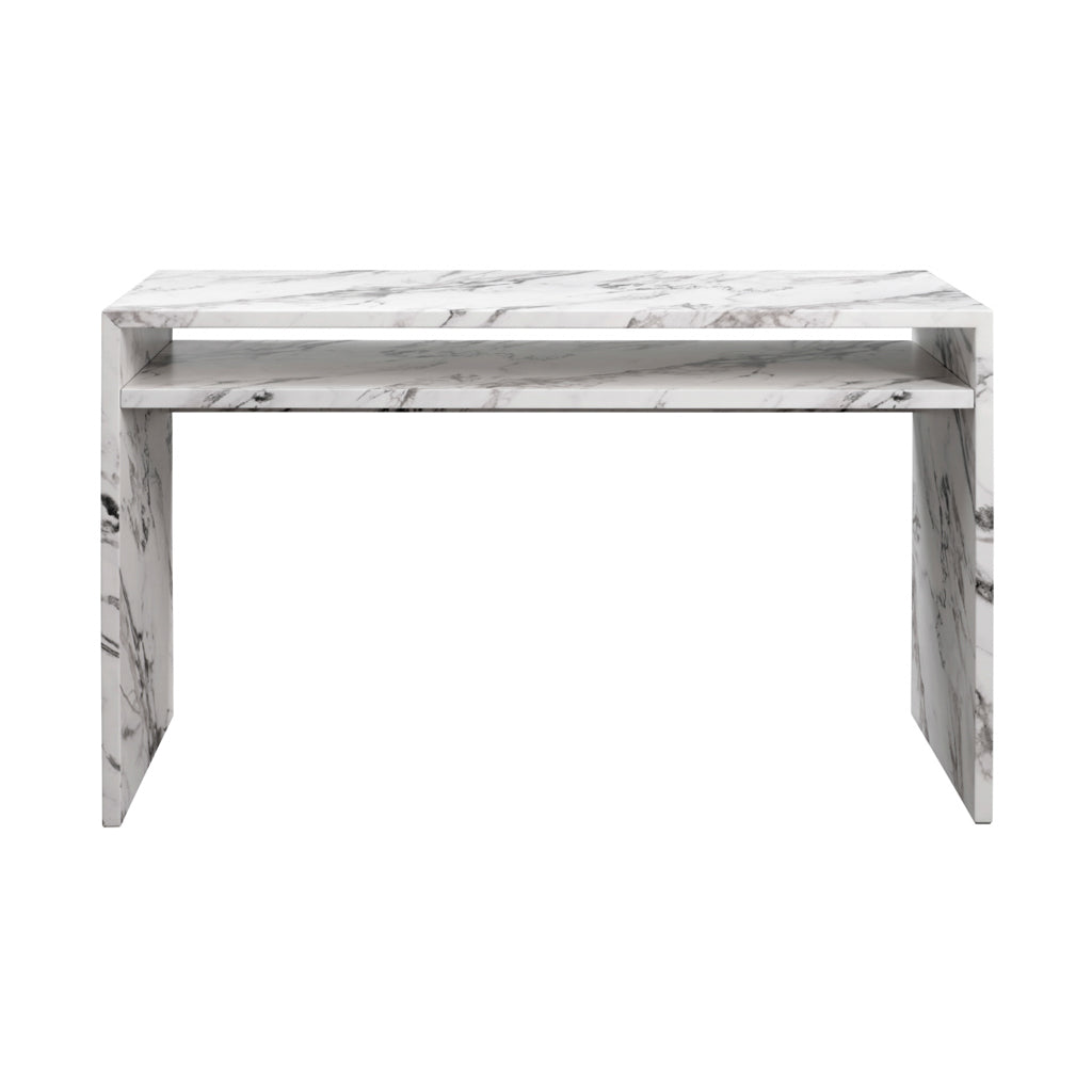 Romo Calacatta Desk - Industrious Decor