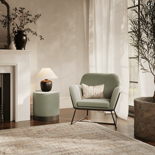 Apex Accent Chair - Sage Green - Industrious Decor