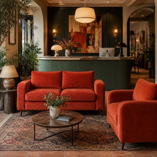 Hendon 2-Seater Sofa — Bespoke CRIB 5 | Fabric - Industrious Decor