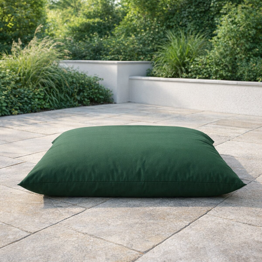 Outdoor Floor Cushion — Water-Resistant | EPS Bead Filled - Industrious Decor