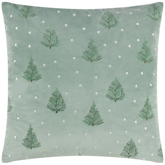 Christmas Tree and Snow Cushion