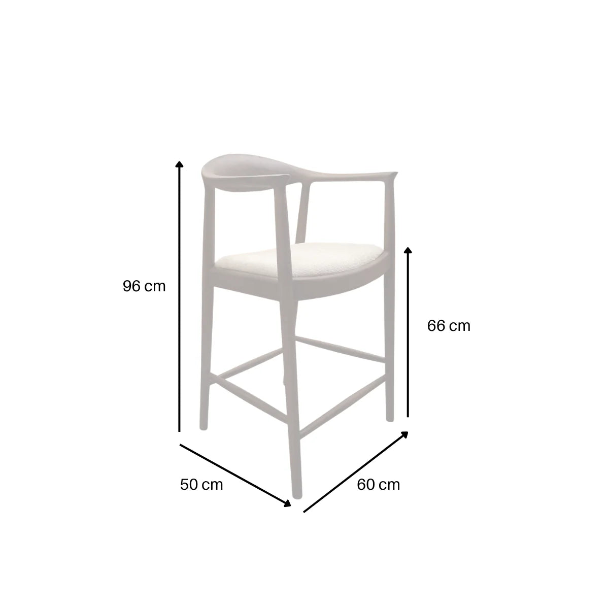 Broad Barstool - Industrious Decor