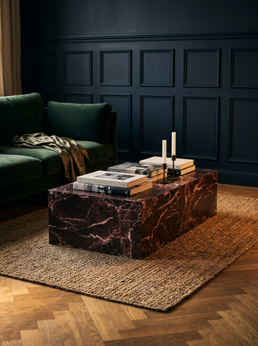 Rimini Borgogna Coffee Table - Industrious Decor