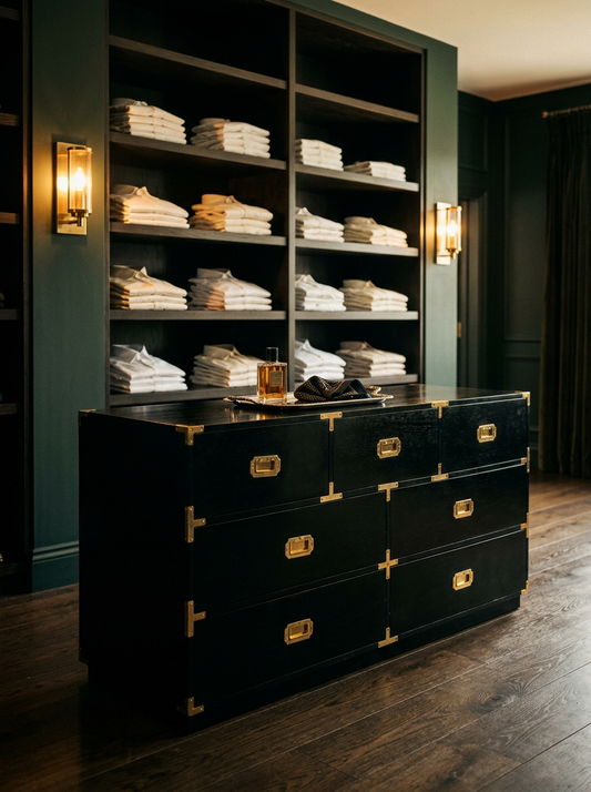 Campaign 7-Drawer Chest - Industrious Decor