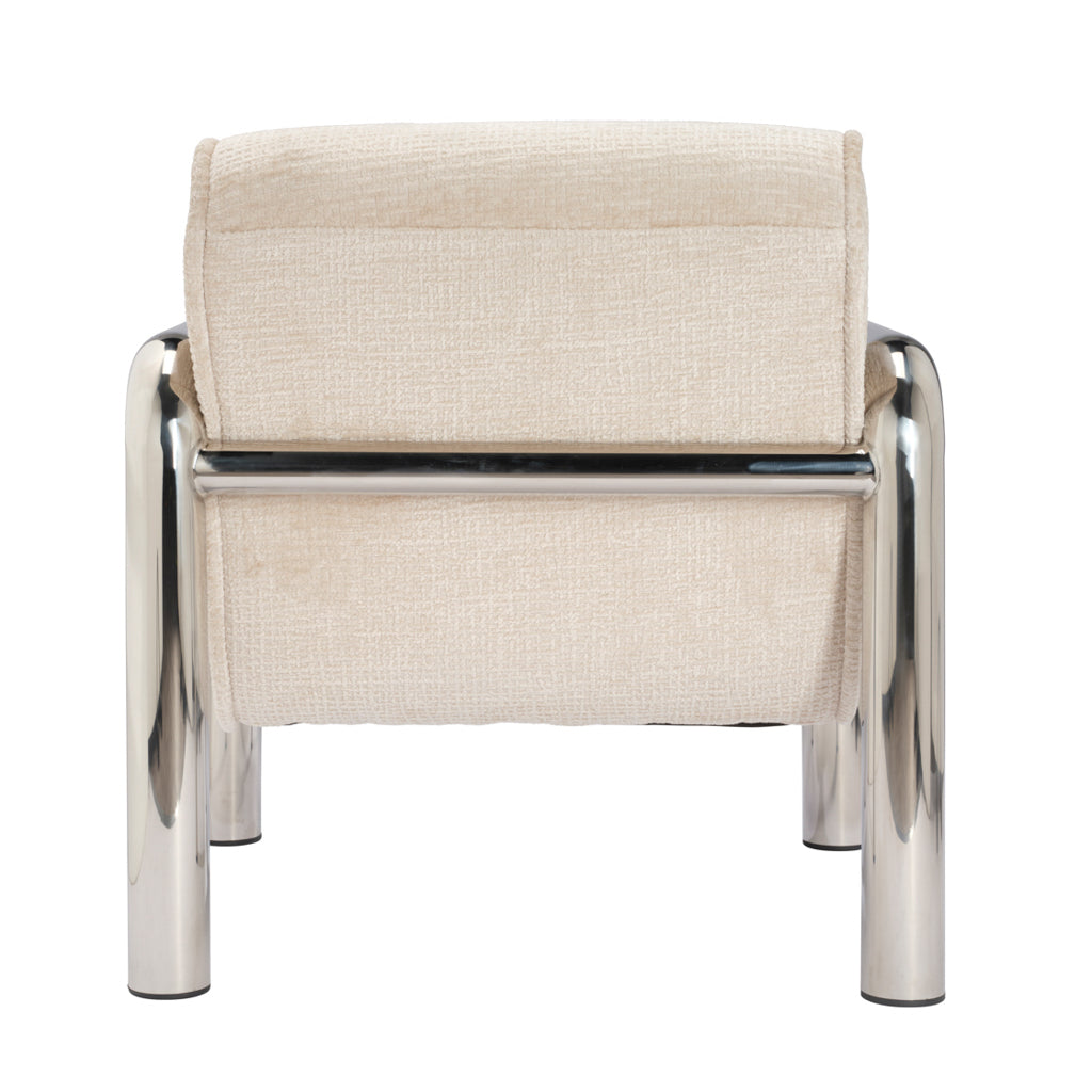 Tubular Accent Chair - Industrious Decor