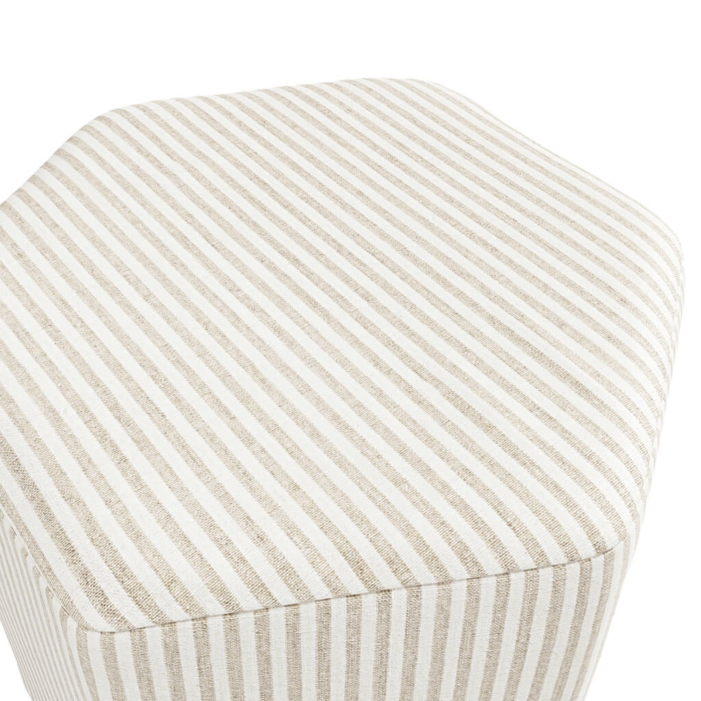 Padstow Stool — Beige - Industrious Decor