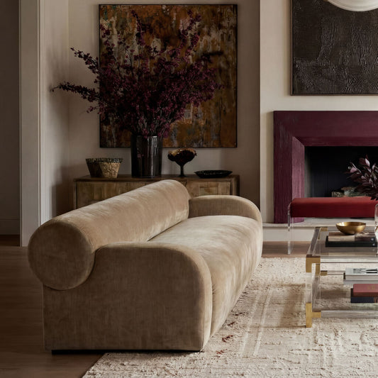 Curve 3 Seater Sofa - Industrious Decor