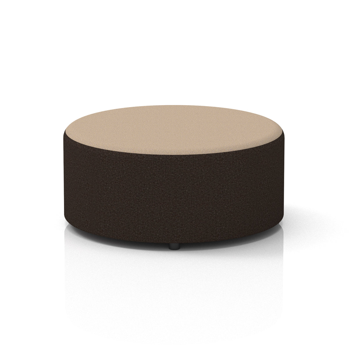 Commercial Large Round Stool – Two Tone | Crib 5 Contract Large Synergy - Wed Body Affix Top - Industrious Decor
