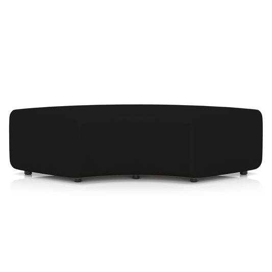 Commercial 90° Backless Curved Modular Seating – Crib 5 Contract Era - Forward - Industrious Decor