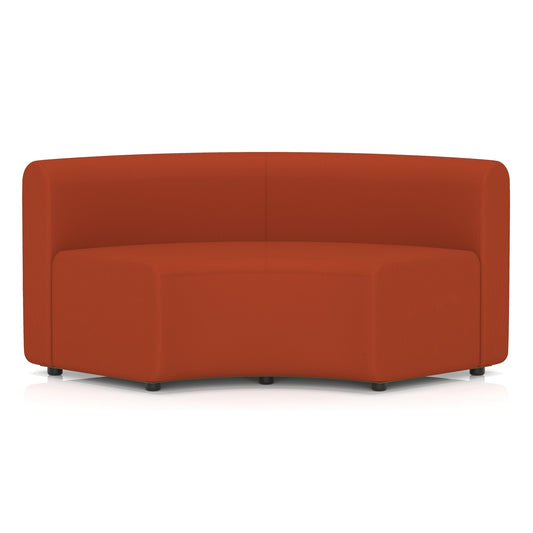 Commercial 90° Inner Curve Modular Seating – Low Back – Crib 5 Contract Experience - Industrious Decor