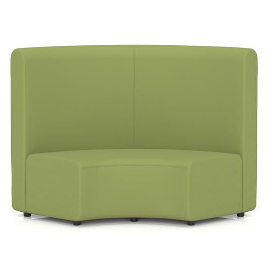 Commercial 90° Inner Curve Modular Seating – High Back – Crib 5 Contract - Industrious Decor