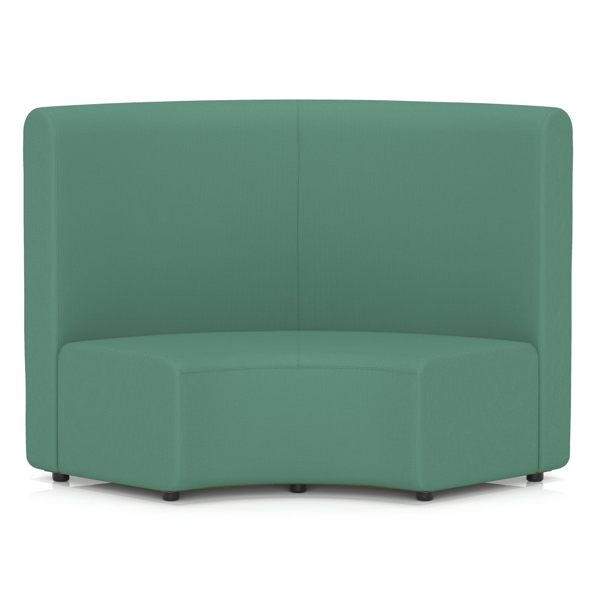 Commercial 90 degree inner curve modular seating high back – Rest