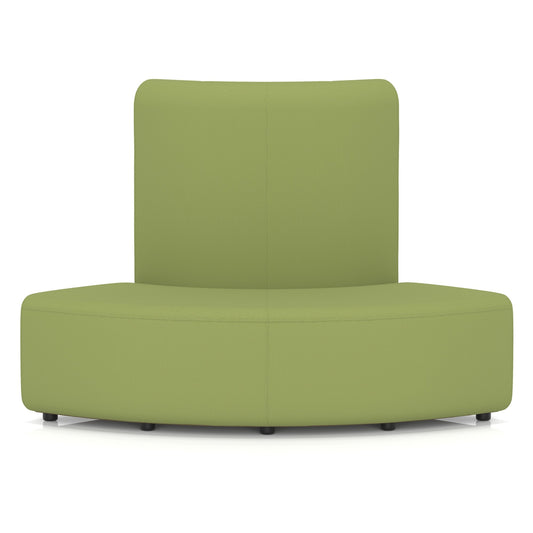 Commercial 90° Outer Curve Modular Seating – High Back – Crib 5 Contract - Industrious Decor
