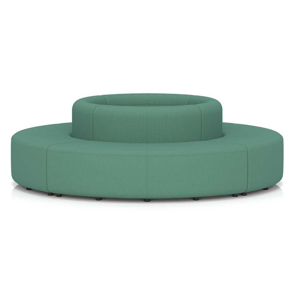 Commercial circular island seating low back – Rest