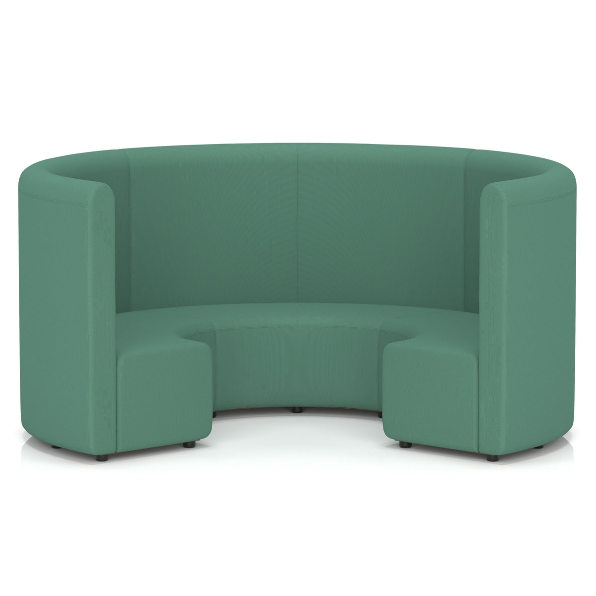 Commercial circular booth seating high back – Rest