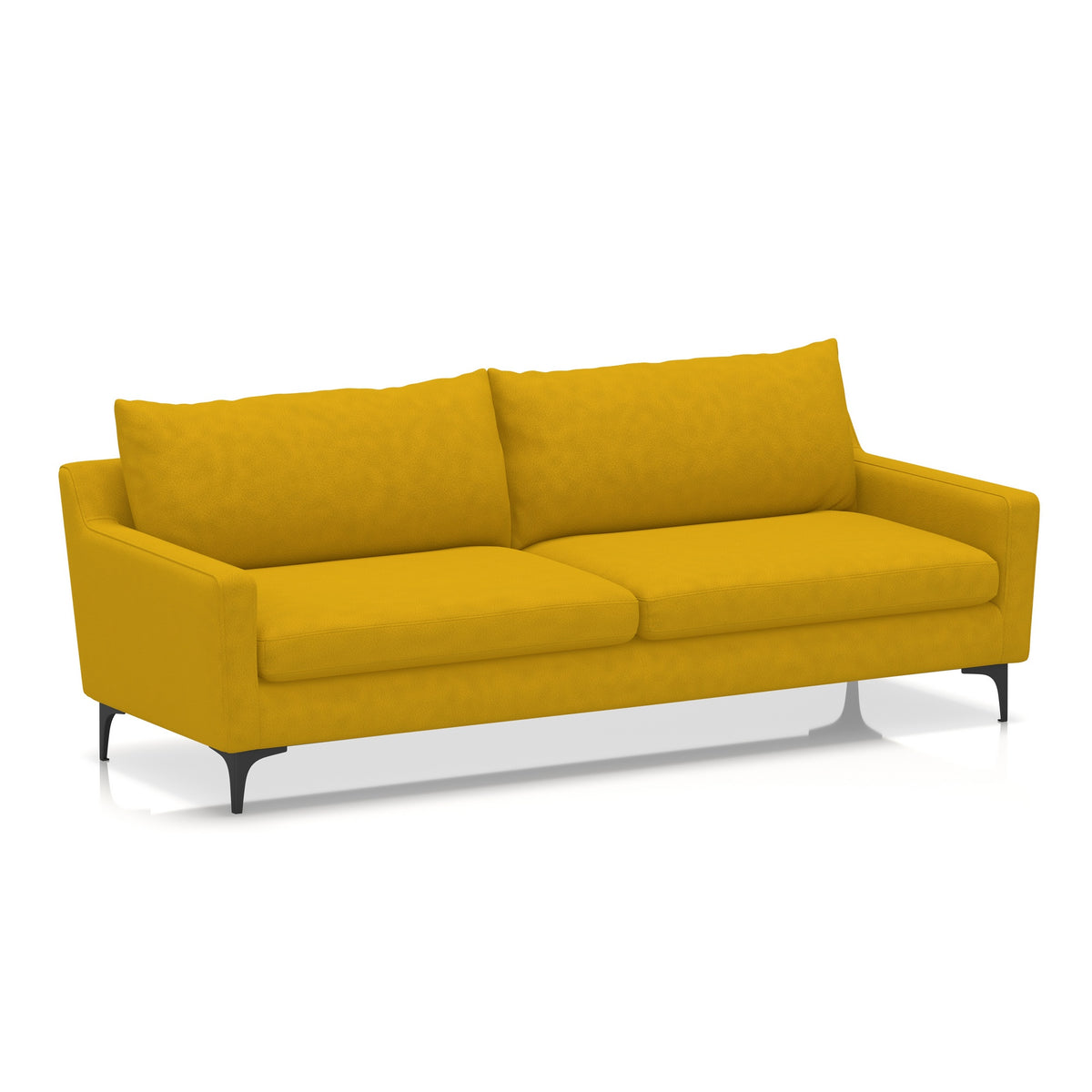 Charlton Bespoke 3 Seater Sofa – Como Crib 5 Sunburst - Industrious Decor
