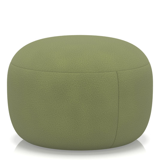 Jodie Bespoke Footstool – Como Fabric Beetle - Industrious Decor