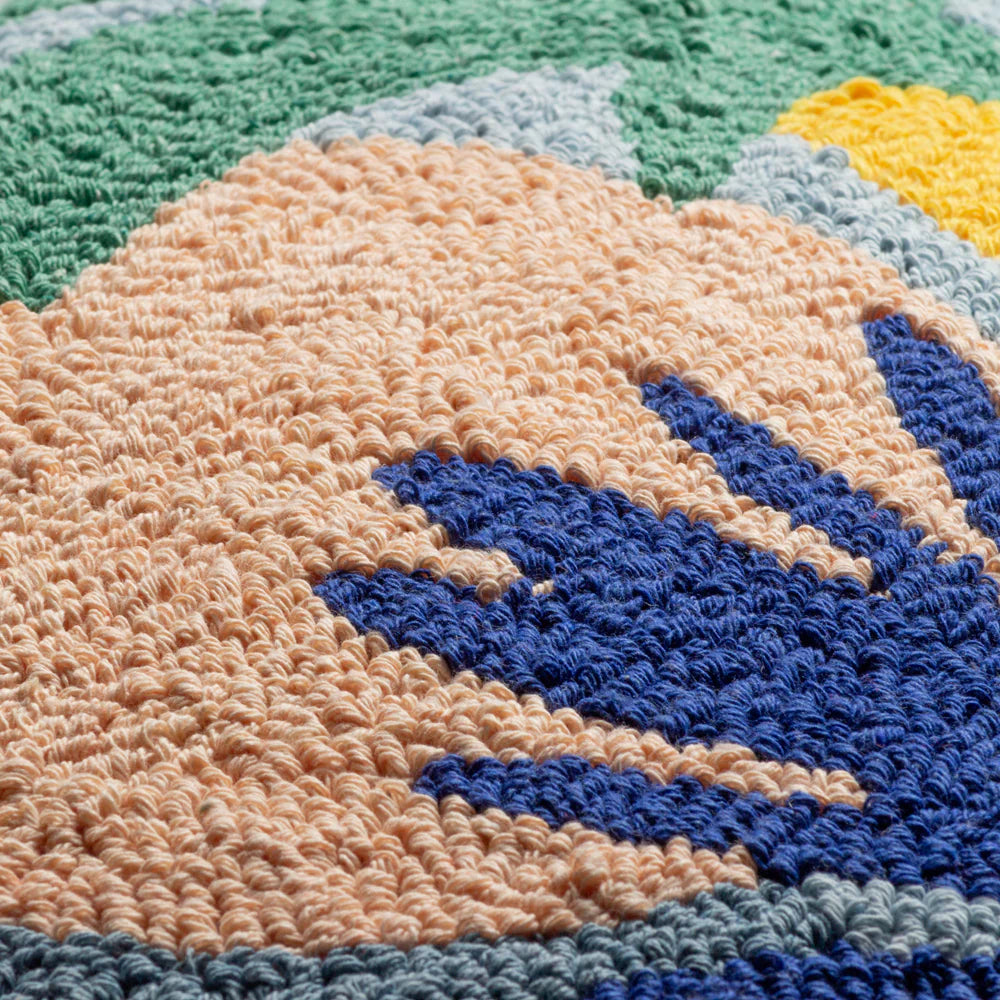 Palm Knitted Cushion