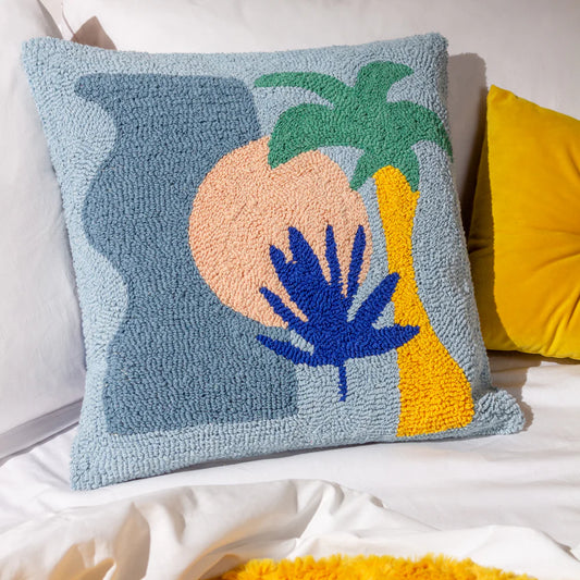 Palm Knitted Cushion