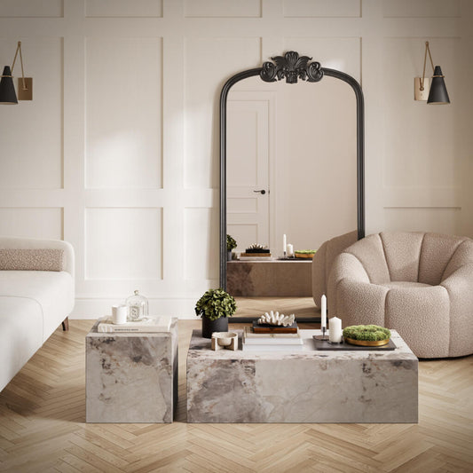 Piazza Side Table - Industrious Decor