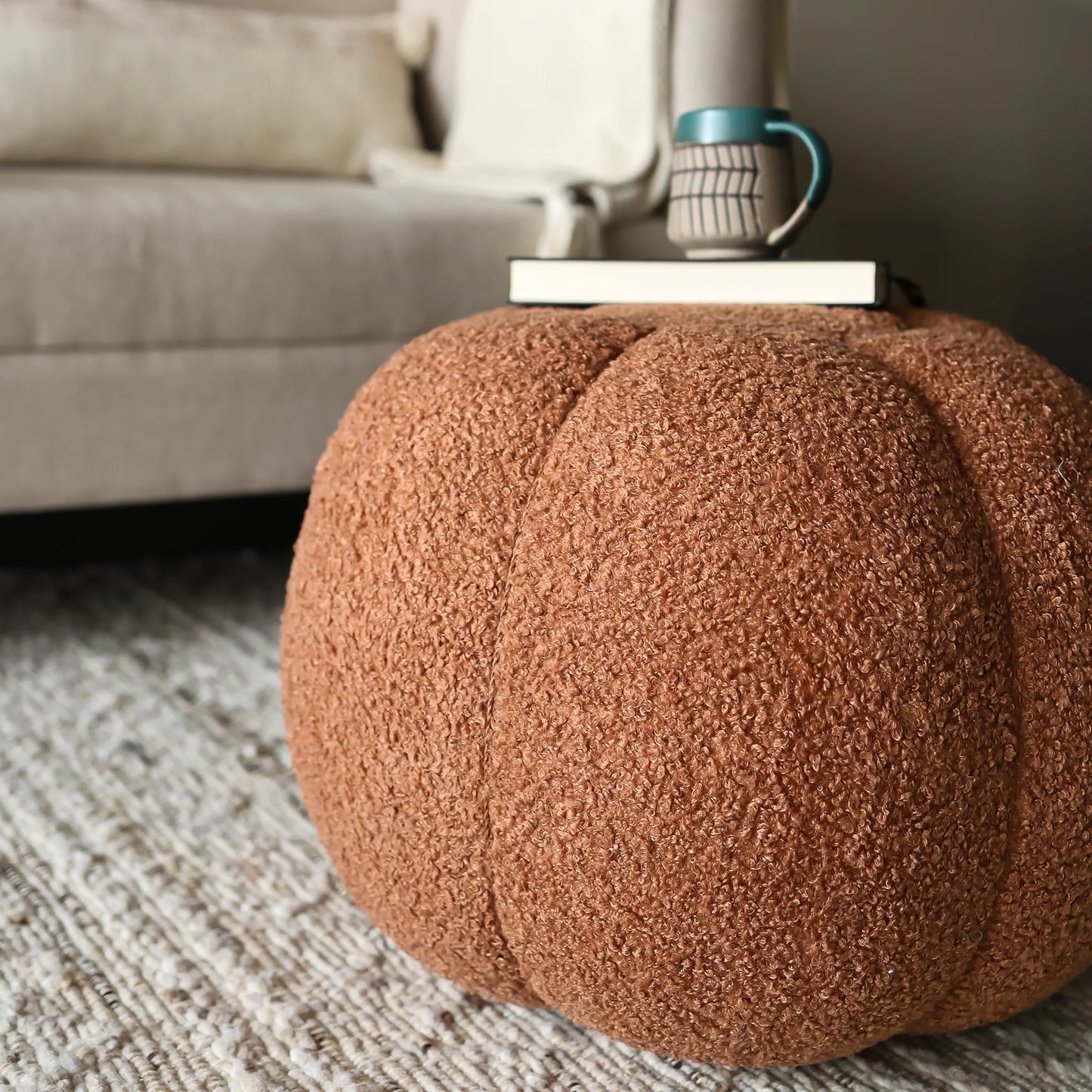Pumpkin Pouffe