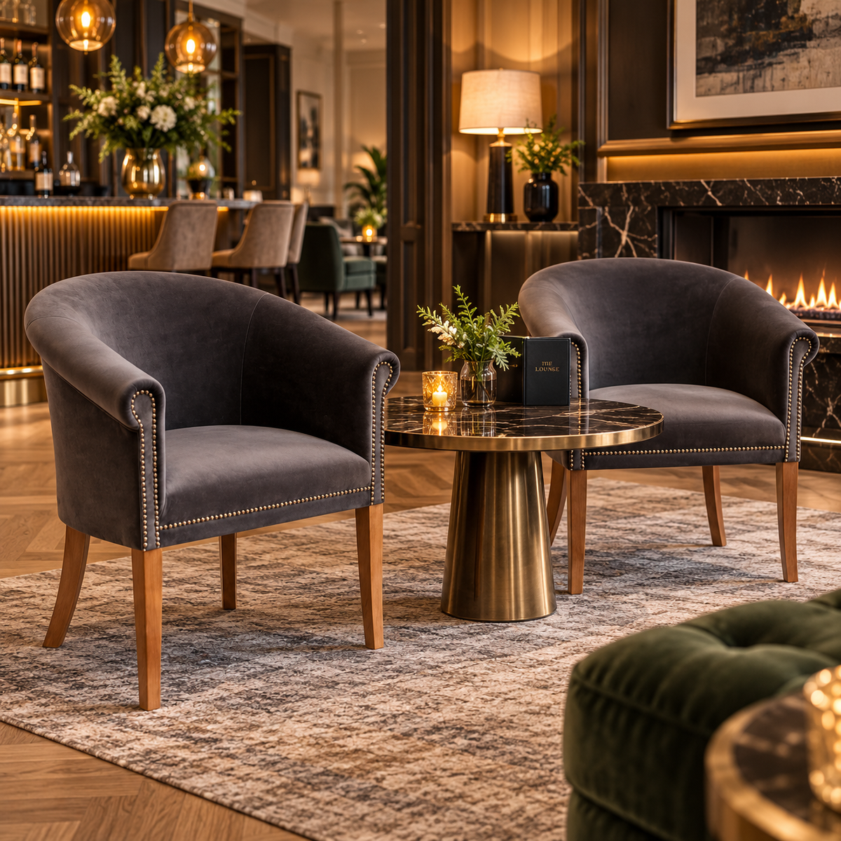 Vienna Tub Chair - Industrious Decor