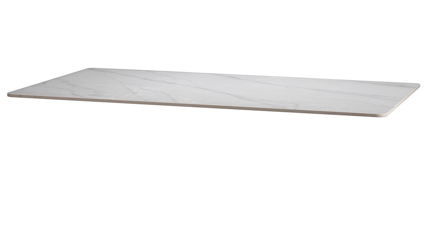 Calacatta Rectangle Ceramic Table