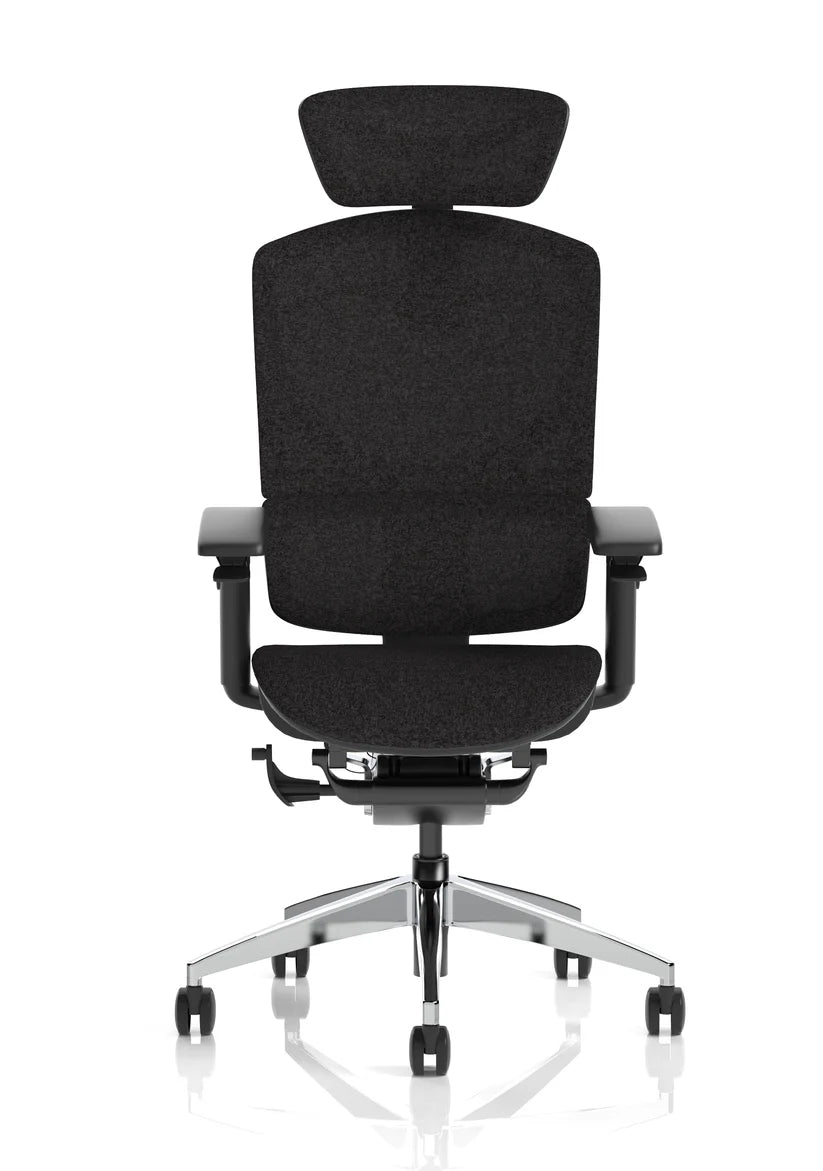Wexford 24Hr High Back Mesh Ergonomic Task Chair | Synchro Tilt | Anti-Shock | Adjustable Headrest - Industrious Decor