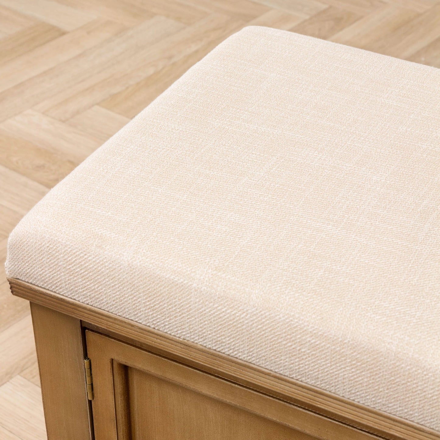 Camille Wooden Bench - Industrious Decor