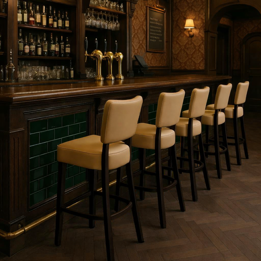 The Clerkenwell Bar Stool | Contract Grade | In Stock - Industrious Decor