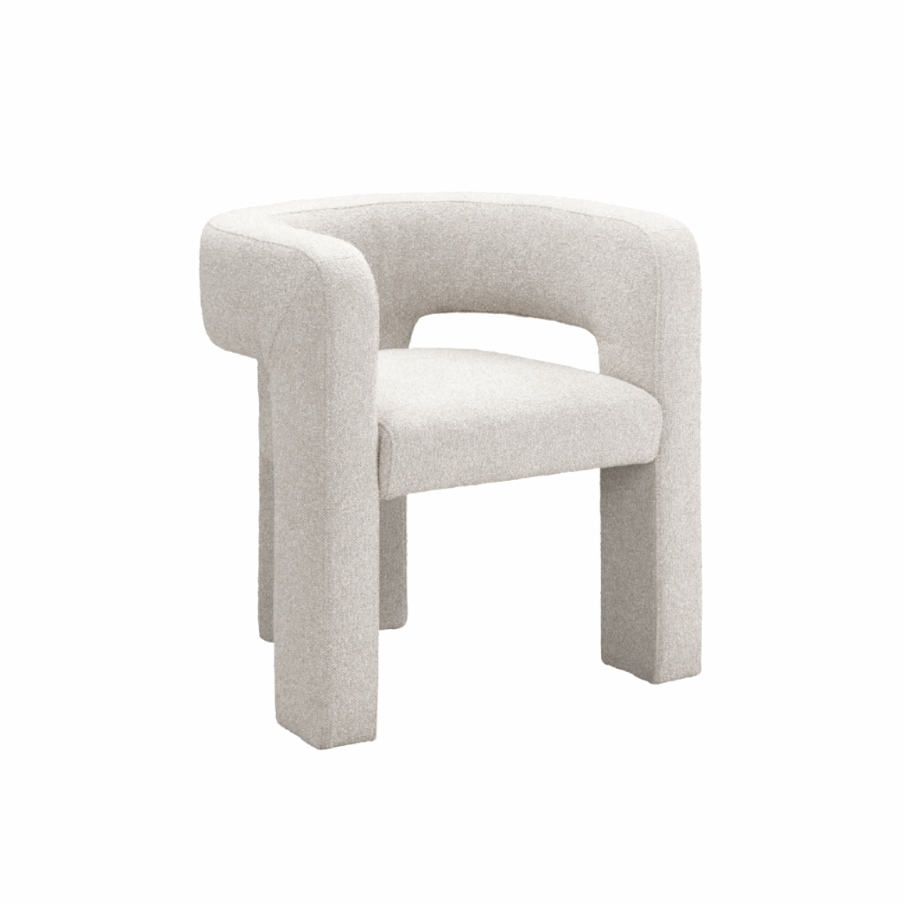 Arc Accent Chair Grey